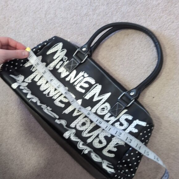 Disney Parks Minnie Mouse Collectible Polka Dot Kawaii Y2K 2000s Shoulder Bag - Picture 9 of 11